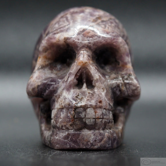 Amethyst Human Skull