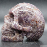 Amethyst Human Skull