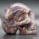 Amethyst Human Skull