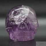Amethyst Human Skull