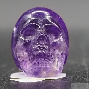 Amethyst Human Skull