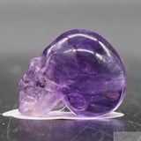 Amethyst Human Skull