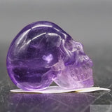 Amethyst Human Skull