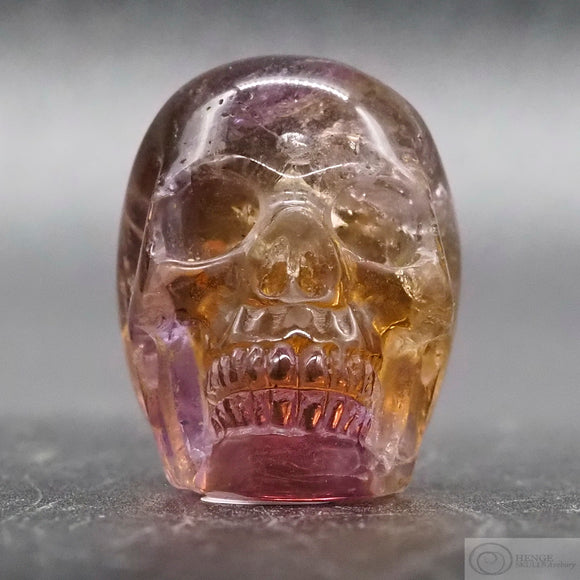 Ametrine Human Skull