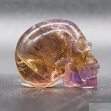 Ametrine Human Skull