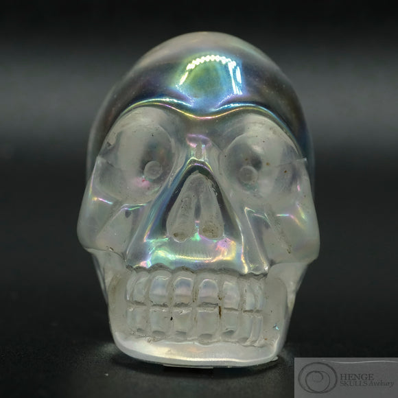 Angel Aura Quartz Human Skull