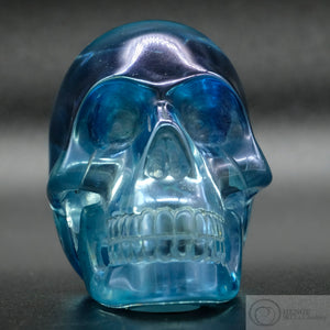 Aqua Aura Human Skull