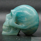 Aventurine Human Skull (Av07)
