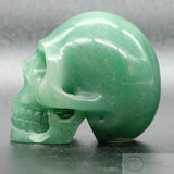 Aventurine Human Skull