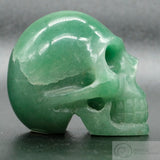 Aventurine Human Skull