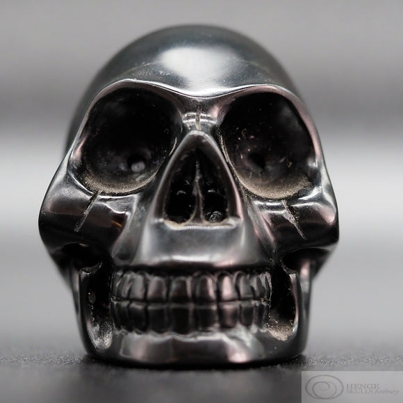 Black Jade Human Skull