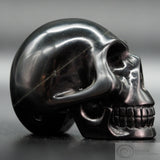 Black Jade Human Skull