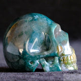 Bloodstone Human Skull