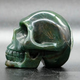 Bloodstone Human Skull