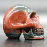 Bloodstone Human Skull