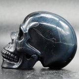 Blue Tiger Eye Human Skull (BTE10)