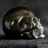 Blue Tiger Eye Human Skull (BTE06)