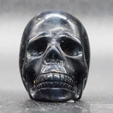 Blue Tiger Eye Human Skull (BTE15)