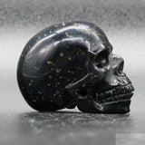 Blue Tiger Eye Human Skull (BTE15)