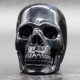 Blue Tiger Eye Human Skull (BTE08)
