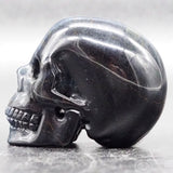 Blue Tiger Eye Human Skull (BTE08)