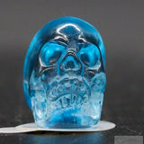 Blue Topaz Human Skull (BTo01)