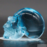Blue Topaz Human Skull (BTo01)