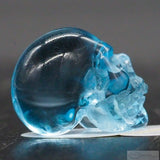 Blue Topaz Human Skull (BTo01)