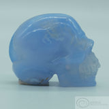 Blue Lace Agate Human Skull (BLA02)