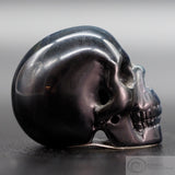 Blue Tiger Eye Human Skull  (BTE05)