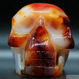 Carnelian Human Skull (Car14)