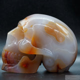 Carnelian Human Skull (Car11)