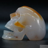 Carnelian Human Skull (Car19)