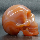 Carnelian Human Skull