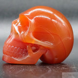 Carnelian Human Skull