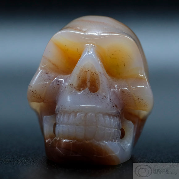 Carnelian Human Skull (Car05)