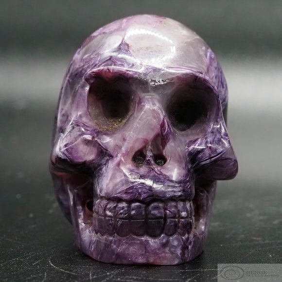 Charoite Human Skull