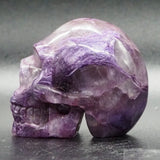 Charoite Human Skull
