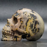 Chinese Paint Stone Human Skull (CP15)