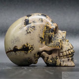 Chinese Paint Stone Human Skull (CP15)