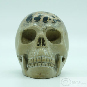 Chinese Paint Stone Human Skull (CP05)