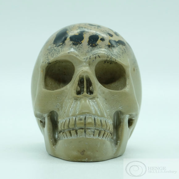 Chinese Paint Stone Human Skull (CP05)