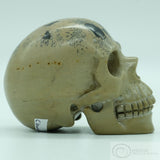 Chinese Paint Stone Human Skull (CP05)