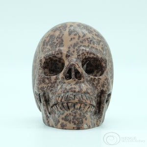 Chinese Paint Stone Human Skull (CP09)