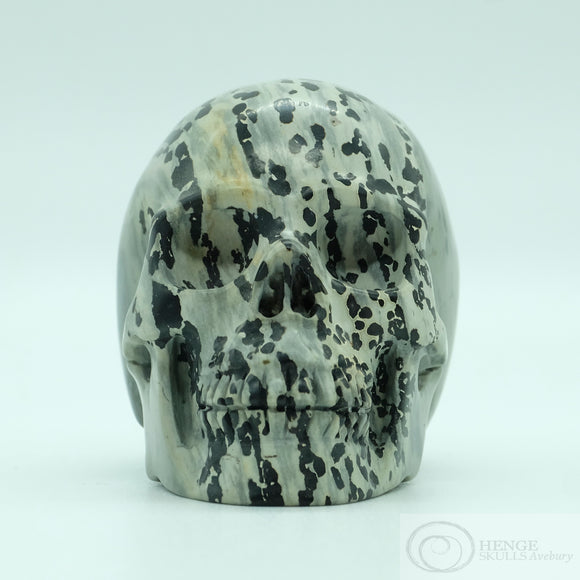 Chinese Paint Stone Human Skull (CP06)