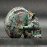 Chrysocolla Human Skull (Chr09)