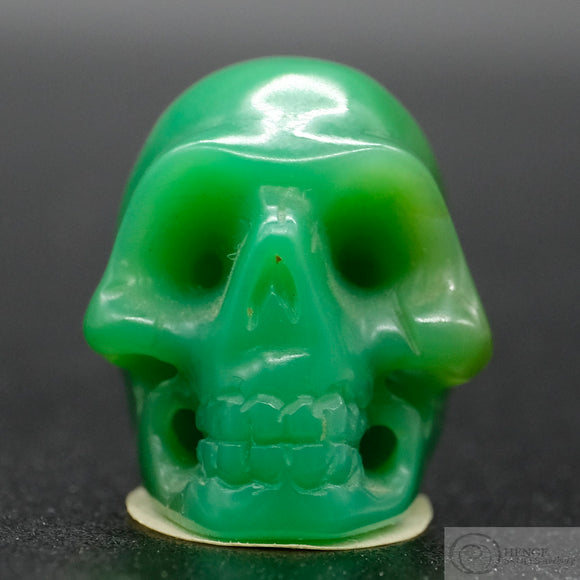 Chrysocolla Human Skull