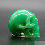 Chrysocolla Human Skull