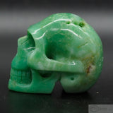 Chrysoprase Human Skull (Ch05)