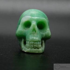 Chrysoprase Human Skull (Ch02)